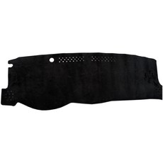 e系列汽車用品 2001-2007年 ALTIS 專用 儀錶板防曬隔熱保護墊, 黑色, 短毛(長度1mm/偏灰色)