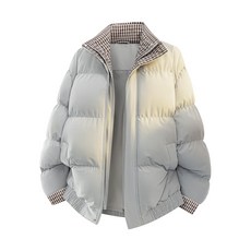 冬季新款寬鬆時尚休閒潮牌情侶加厚保暖青年學生外套