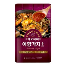 샘표 불맛 중화요리 간편조리 차오차이 어향가지 소스 100g, 1개