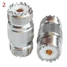 SO239 UHF 암 잭 PL259 수 직선 커넥터 1 개 RF 빠른 황동 구리, 1개