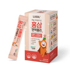 굿케어키즈 홍삼 면역젤리, 3개