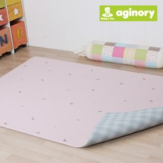 아기노리 프리미엄 놀이방매트, 강아지핑크(양면)