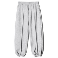 파르티멘토 PARTIMENTO 와이드 스웨트 조거 팬츠 그레이 180499