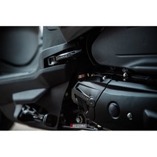 Krace Sui Saluto CNC傳動飾蓋 鴨頭造型 適用於鈴木車系 黑色改裝精品, 黑, 1個