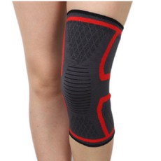 밴드타월 무릎보호대 레드 무릎아대 무릎밴드 보호대, 레드 낱개1개