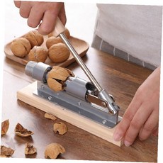 견과류 껍질제거 스테인리스날 손쉬운작업 주방조리 간식준비 명절 가족모임 대량처리, 1개, 호두까기-스탠딩형