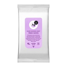 Ag DEO24 클리어 샤워시트 프레쉬 사봉 10장입 111690, 1개