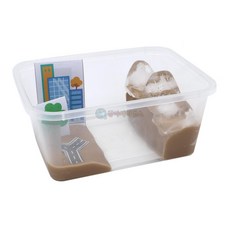 환경교육 해수면상승 피해 모형 실험키트 기후변화 1인용 만들기용품 과학키트 관찰, 1개