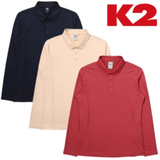 [정가: 115 000원] K2 여성 봄 여름 가을 베이직 기능성 카라 티셔츠 활동성 등산 여행 깔끔 야외활동 출퇴근 외출 트레킹 캠핑 여행 골프 연습 상의