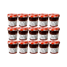 본마망 딸기잼, 30g, 15개