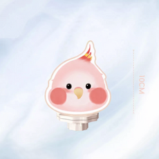 [노아르] 앵무새 발톱갈이 스톤 발판 부리갈이 횃대 모란앵무 세키세이잉꼬 케이지 장난감, 1개, 코카티엘(핑크)