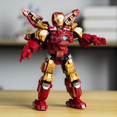 중국 완구 호환 블록 무비 시리즈 베놈 슈트 헐크버스터 카니지 아이언맨 스파이더맨, 아이언맨 MK85 - 2