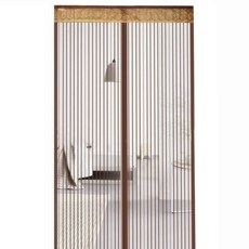 둠칫 100x210cm 브라운 스트라이프 문 모기장