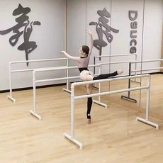 이동식 발레바 요가 무용 스트레칭 연습 바 트레이닝용, 1개, 120x60x105 단층 블랙