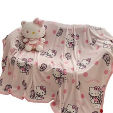 산리오 캐릭터 사계절 극세사 무릎 담요