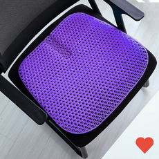 쿠션 방석 젤리 탱탱 벌집 쿨 u 형 쿨링 시원한 여름, 없음, 본상품선택