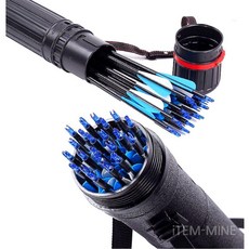 양궁가방 화살집 화살통 보관가방 경량 텔레스코픽 활 하드케이스, C. 업그레이드 모델, 1개