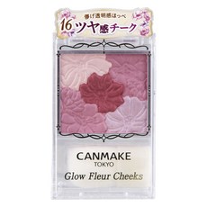 CANMAKE 花漾戀愛修容腮紅 6.3g, 1個, 16 純淨紫丁香