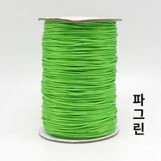 블라인드줄 나일론 교체 수리 부품 끈 셀프, 1mm 스프링그린