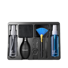 索皇 多合一清潔套裝 手機螢幕電腦鍵盤清洗劑清理工具組, 九件套, 1套, 【九件套】