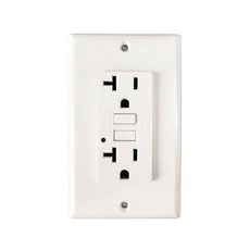 漏電保護插座 20A 125V GFCI插座, 1個