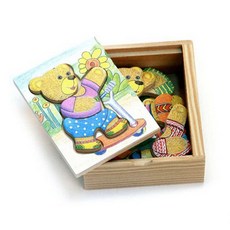 곰돌이 옷입히기 피터 모양끼우기장난감