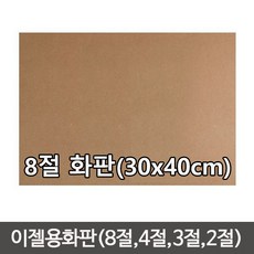 정품 단단한합판(두께4.5mm) MDF 이젤 나무합판/화판 목판화/이젤용합판2절/이젤용합판/나무판/합판, 나무판 (30cmx40cm)-1장, 1개