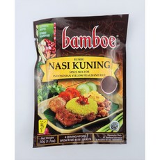 봄부 밤보에 나시꾸닝 50g Bamboe NASI KUNING, 1개