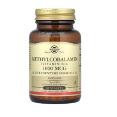 솔가 서브링구얼 메틸코발라민 (비타민B12) 1000 mg 60정, 1개