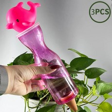로그프리 자동 급수 스테이크식물용 만화 돌고래 점적 관개 시스템 장치, 1. 3PCS, 1개
