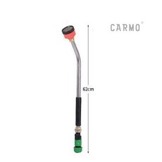 CARMO超細緻澆水器 2000目澆花器 灑水器 育苗槍 園藝, 1個, 塑膠噴頭+不鏽鋼加長桿,4分接頭