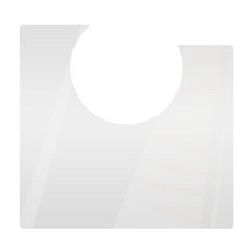 플라멩코 기타 부품용 투명 포크 어쿠스틱 기타 픽가드 스크래치 방지 클래식 가드 플레이트, 1개