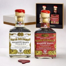 이탈리아 GIUSEPPEGIUSTI 주세페 주스티 발사믹 식초 2종 선물세트, 2개