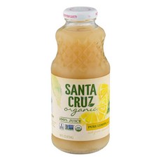 Santa Cruz 유기농 순수 레몬 주스 - 16 fl oz - 2 pc Santa Cruz 유기농 순수 레몬 주스 - 16 fl oz - 2 pc, 473ml