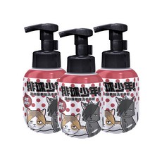 O’LISE 歐黎絲 排球少年聯名 音駒高校胺基酸洗手慕斯 3入組 溫和保濕 750ml, 1個, 【3入組】音駒高校-胺基酸洗手慕斯(紅)