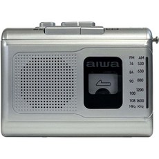도쇼 아이와 휴대용 라디오 카세트 레코더 AM FM 실버 GAA4PCR0001SV 빠른출고