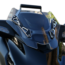 XMAX25 26 윈드가니쉬 윈드스크린커버 엑스맥스 튜닝 드레스업, 블랙