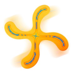 아이워너 스포츠완구 부메랑 오렌지 부메랑던지기 스, 본품