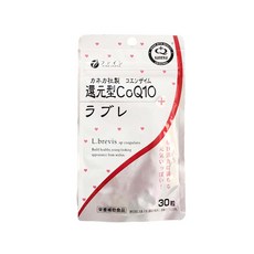 Fine Japan 金亮 還原型CoQ10 植物益生菌膠囊 30粒, 1入, 1入