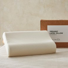 모던하우스 리빙 오가닉 태국 천연라텍스 베개 컨투어형 FP1424001, 1개, 라이트베이지