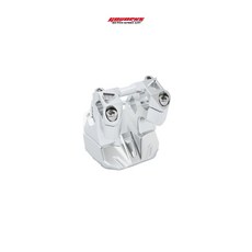 GOWORKS MMBCU曼巴二代DRG DRG2粗把龍頭座 把座 外露把手座 改裝把手座, 一體式上蓋銀色, 1個