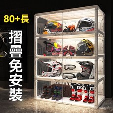 手辦收納櫃 公仔展示櫃 模型展示櫃 加寬免安裝可折疊落地式