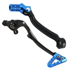KTM EXC 300 350 SX 125 450 TPi 2017-2023용 NICECNC 조절식 단조 알루미늄 브레이크 페달 레버 시프트, 03 KIT Blue, 01 빠른  Mainland