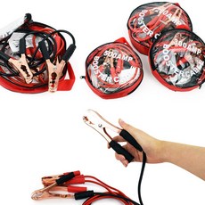 썬코 케이블 방전 밧데리선 자동차 스타트 차량용 배터리 점프선 500AMP, 1개