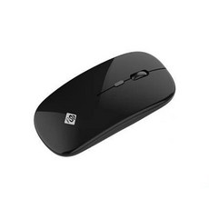炫彩4D充電式無線滑鼠 2.4G藍芽雙模 輕巧便攜 時尚配色 USB充電滑鼠, 黑色, 06-RB31