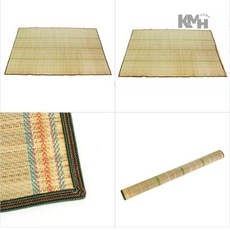 야생초 돗자리 여름자리 여름대자리 거실, 브라운