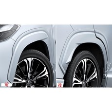 車之房 2019-2025 COROLLA CROSS MODELLISTA 輪拱, 1個