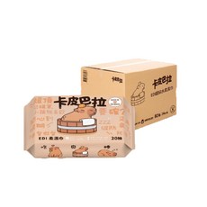 愛北鼻 卡皮巴拉 EDI純水濕紙巾, 1個, 1箱60包純水濕紙巾-20抽, 1個裝, 1g