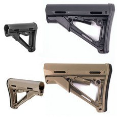 CTR 스톡 개머리판 전동건 가스건 서바이벌 밀리터리 장비 제이템팩토리, TAN(황색계열)