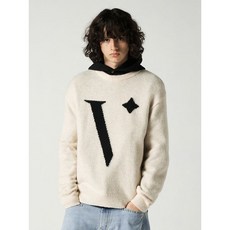 비바스튜디오 키드모헤어 인타샤 풀오버 니트 - CREAM